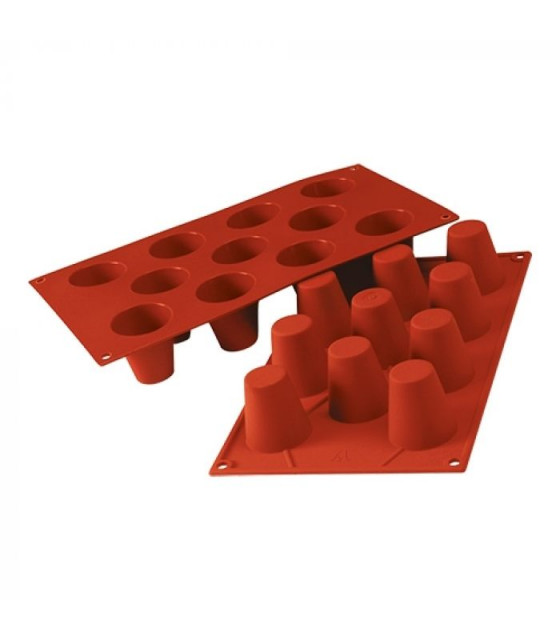 MOULE EN SILICONE GN1/3 BABA MEDIUM SF020 MEDIUM BABA SILICON FLEX dans MOULES PATISSERIES