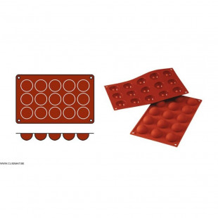 MOULE EN SILICONE GN1/3 20 PORTIONS SF025 FINANCIERS SILICON FLEX dans MOULES PATISSERIES