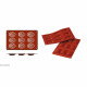 MOULE EN SILICONE GN1/3 9 PORTIONS MADELEINE SILICON FLEX