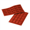 MOULE EN SILICONE GN1/3 20 PORTIONS SF025 FINANCIERS SILICON FLEX dans MOULES PATISSERIES