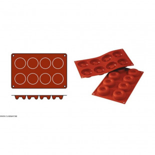 MOULE EN SILICONE GN1/3 20 PORTIONS SF025 FINANCIERS SILICON FLEX dans MOULES PATISSERIES