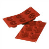MOULE EN SILICONE GN1/3 6 PORTIONS SF058 GUGELHUPF SILICON FLEX dans MOULES PATISSERIES