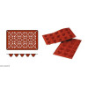 MOULE EN SILICONE GN1/3 15 PORTIONS SF008 MINI PYRAMID SILICON FLEX dans MOULES PATISSERIES