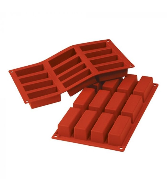 MOULE EN SILICONE GN1/3 12 PORTIONS SF026 CAKE SILICON FLEX dans MOULES PATISSERIES