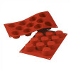 MOULE EN SILICONE GN1/3 11 PORTIONS SF022 MINI MUFFIN SILICON FLEX dans MOULES PATISSERIES