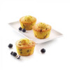 MOULE EN SILICONE GN1/3 6 PORTIONS SF023 MUFFIN SILICON FLEX dans MOULES PATISSERIES