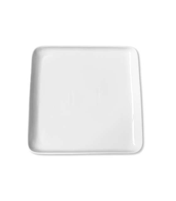 ASSIETTE CARRE ROYAL 26.3X26 H2.6CM dans TS