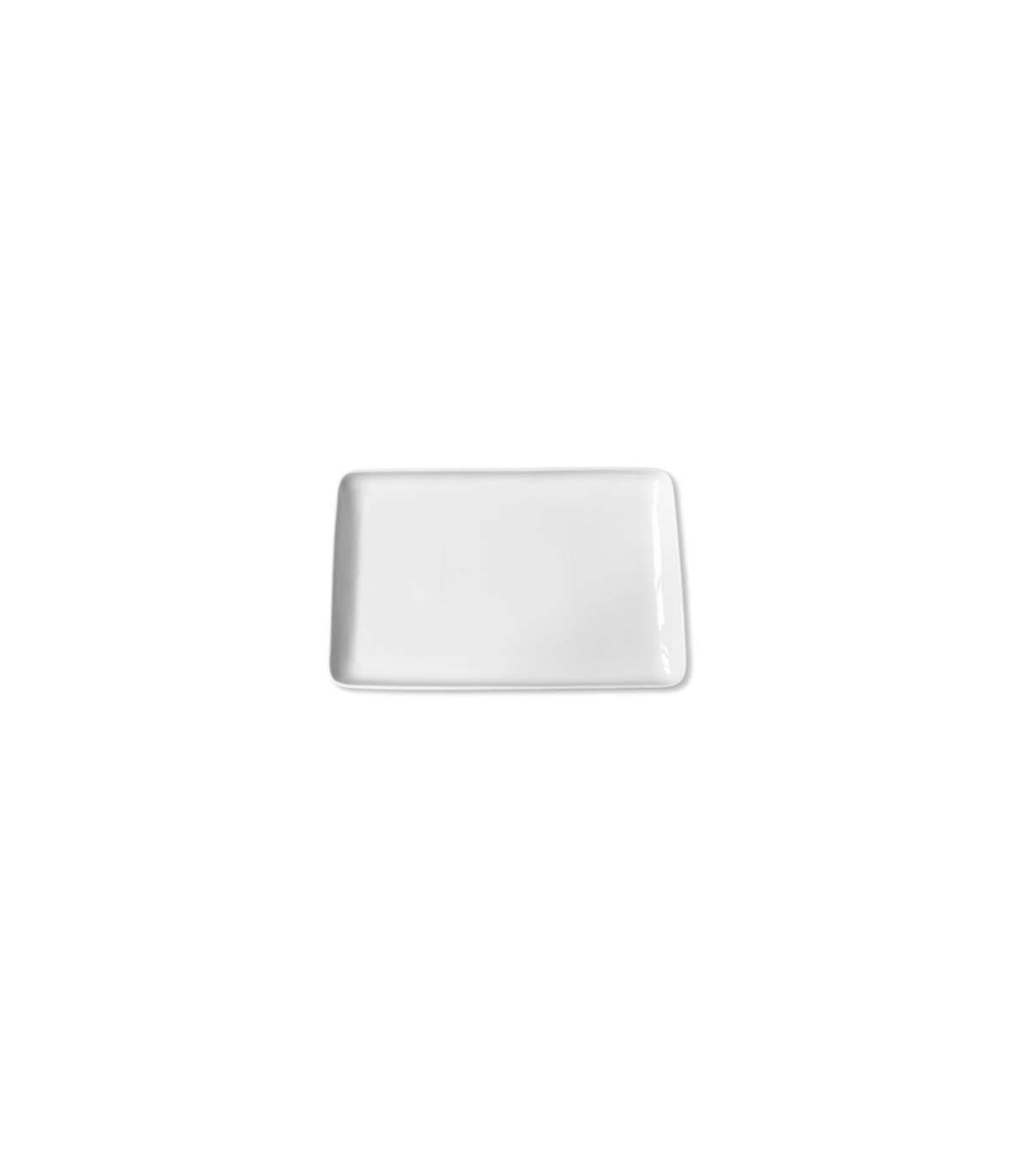 ASSIETTE RECTANGULAIRE ROYAL BLANCHE 27.8X18.1CM dans TS