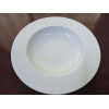 ASSIETTE CREUSE MARTELLEE BULLES BLANCHE Ø22CM dans TS ASSIETTE CREUSE MARTELLEE BULLES BLANCHE Ø22CM dans TS