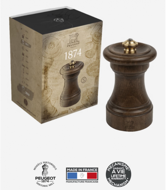PEUGEOT MOULIN A SEL EN COFFRET BISTRO 10CM dans SEL ET POIVRE