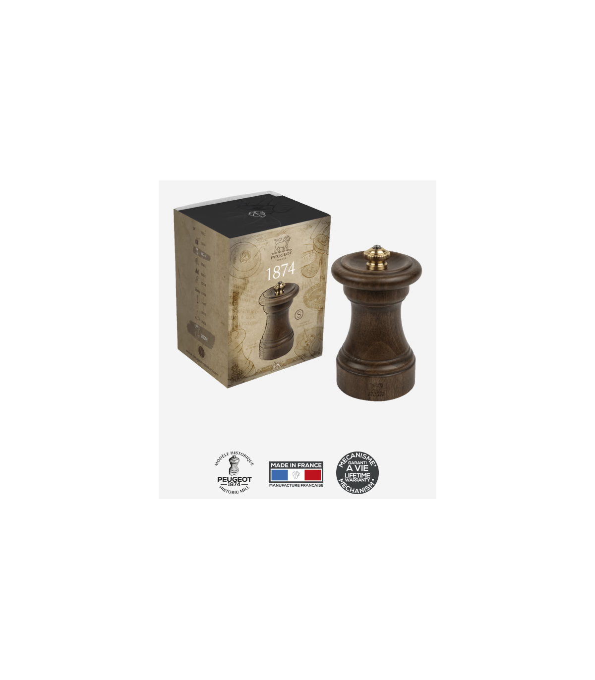 PEUGEOT MOULIN A SEL BISTRO 10 CM dans SEL ET POIVRE