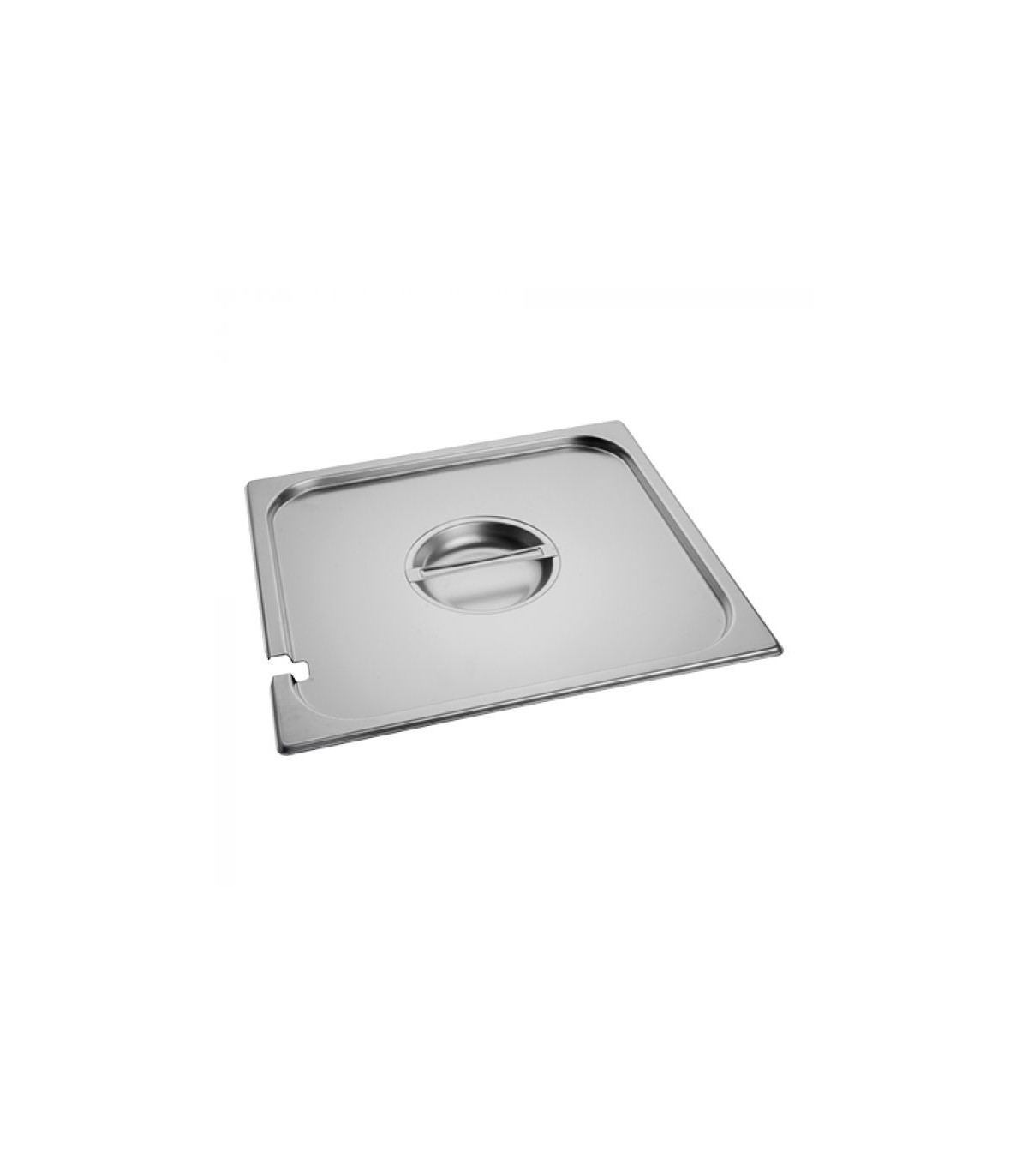 COUVERCLE GN2/3 AVEC ENCOCHE CUISIMAT dans BACS GASTRONORM