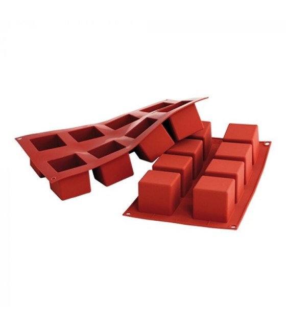 MOULE EN SILICONE GN1/3 CUBE SF104 CUBE SILICON FLEX dans MOULES PATISSERIES