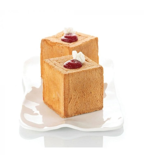 MOULE EN SILICONE GN1/3 CUBE SF105 CUBE SILICON FLEX dans MOULES PATISSERIES