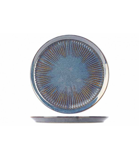 SOLAS PROOF BLEU ASSIETTE PLATE 24 CM dans VAISSELLE