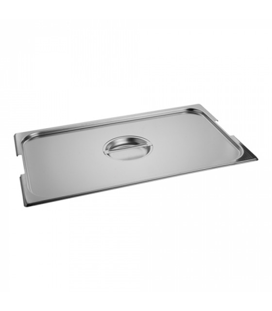 COUVERCLE GASTRO INOX GN 1/1 POUR BAC AVEC POIGNEES dans BACS GASTRONORM AVEC POIGNEES