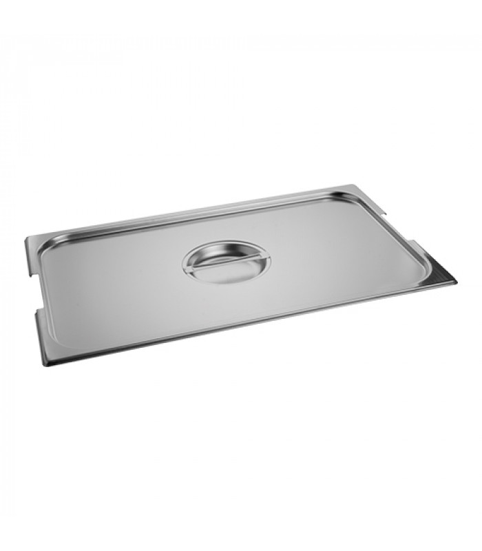 COUVERCLE GASTRO INOX GN 1/1 POUR BAC AVEC POIGNEES dans BACS GASTRONORM AVEC POIGNEES