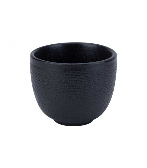 BOL A SAUCE YARA BLACK DIAM 8 HT 7 CM dans Coupelle et verrine