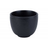 BOL A SAUCE YARA BLACK DIAM 8 HT 7 CM dans Coupelle et verrine
