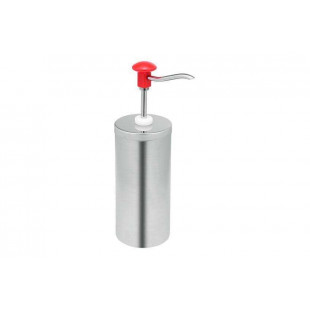 POMPE A SAUCE STANDARD EN INOX AVEC RECIPIENTS 3*2.25LT ET COUVERCLES dans DISTRIBUTEURS SAUCES