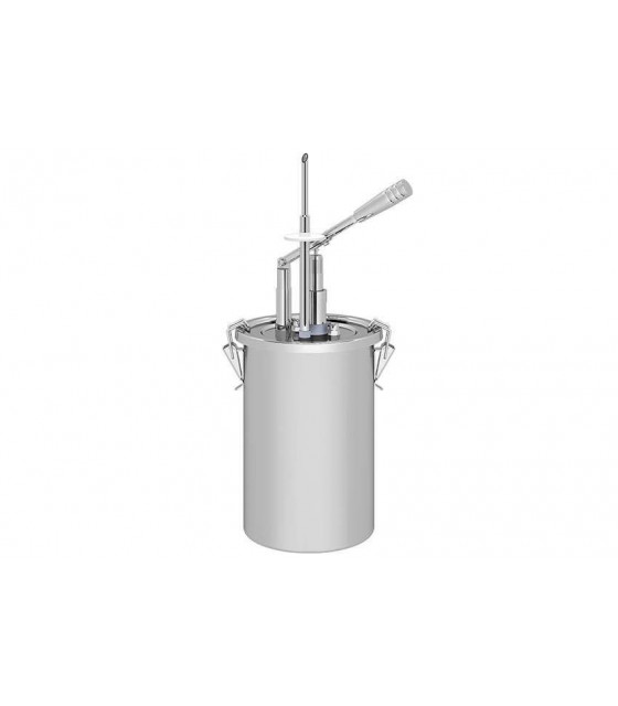 POMPE AVEC SERINGUE DE REMPLISSAGE 4.5LT POT ET COUVERCLE INCLUS dans DISTRIBUTEURS SAUCES