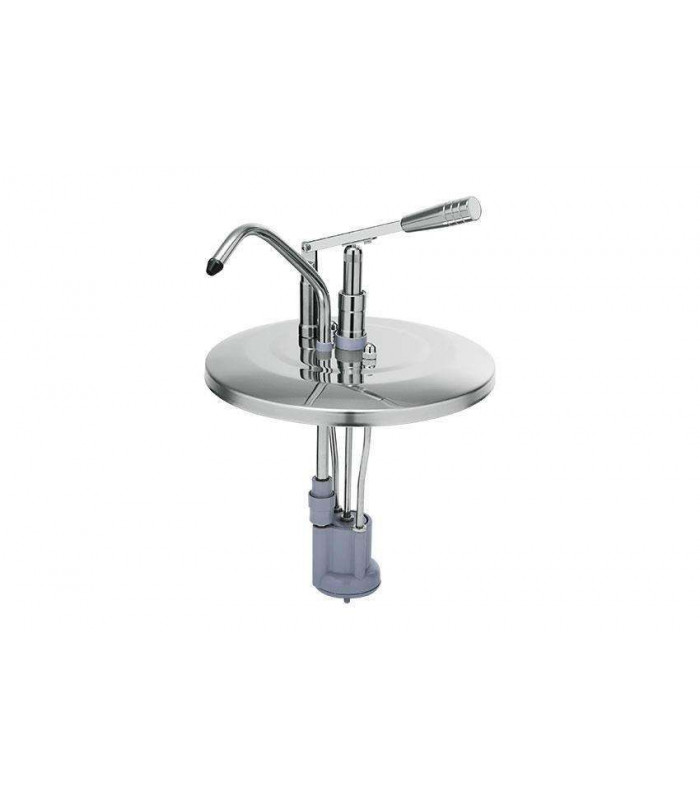 COUVERCLE EN INOX AVEC POMPE A SAUCE POUR RECIPIENT 5LT dans DISTRIBUTEURS SAUCES