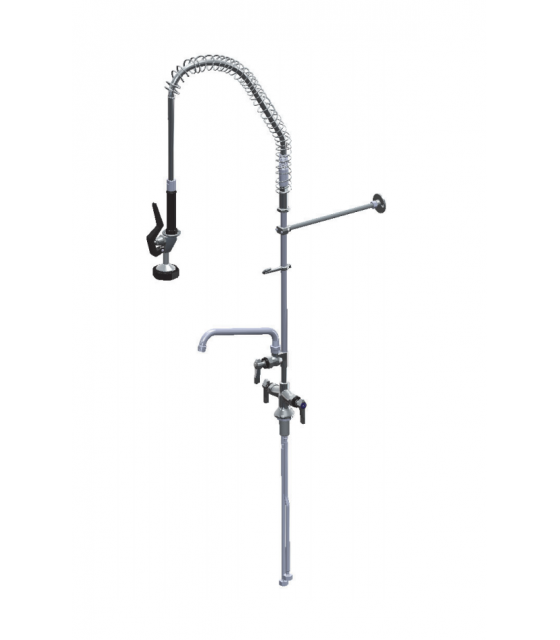 DOUCHETTE MONOTROU MONTAGE SUR TABLE AVEC ROBINET INTERMEDIAIRE 1/4 TOUR ENCORE dans ROBINETTERIE