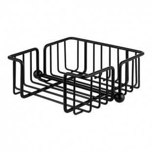 PORTE-SERVIETTES NOIR MODELE BAS dans DISTRIBUTEUR SERVIETTES