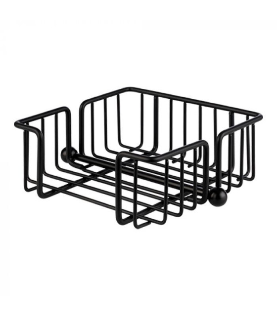 PORTE-SERVIETTES NOIR MODELE BAS dans DISTRIBUTEUR SERVIETTES