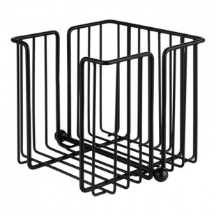 PORTE-SERVIETTES NOIR MODELE HAUT dans DISTRIBUTEUR SERVIETTES