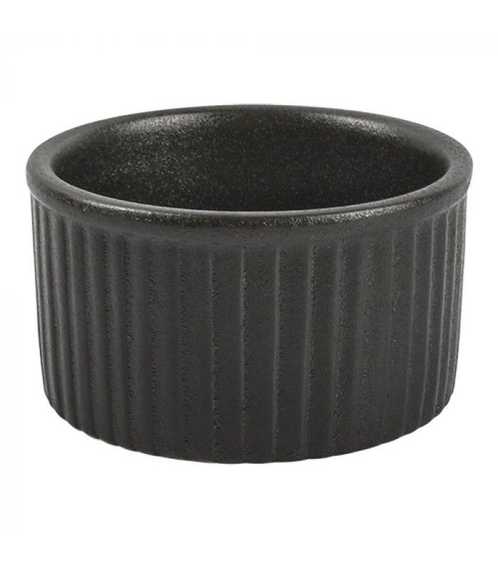 RAMEQUIN Ø8CM PORCELAINE NOIRE CUISIMAT dans DIVERS PORCELAINE