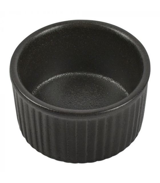RAMEQUIN Ø8CM PORCELAINE NOIRE CUISIMAT dans DIVERS PORCELAINE