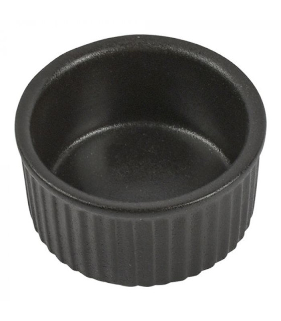 RAMEQUIN Ø7CM PORCELAINE NOIRE CUISIMAT dans DIVERS PORCELAINE