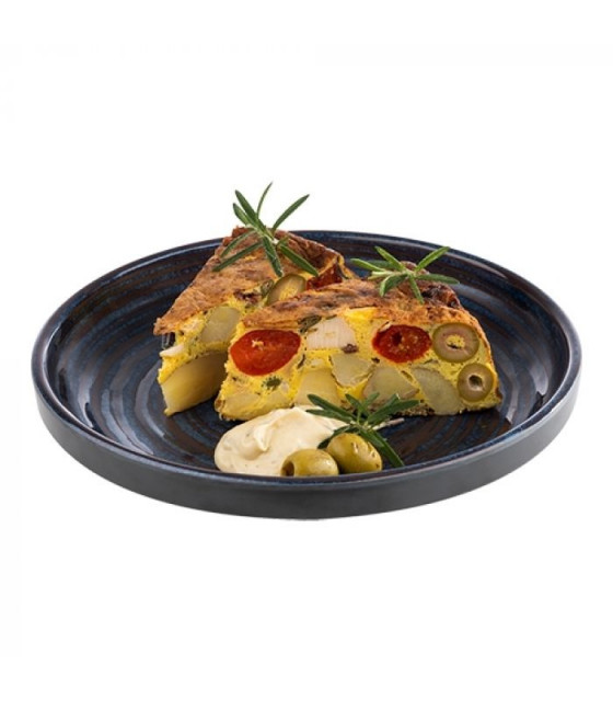 ASSIETTE DE SERVICE LOOPS MELAMINE Ø23CM CUISIMAT dans MELAMINE