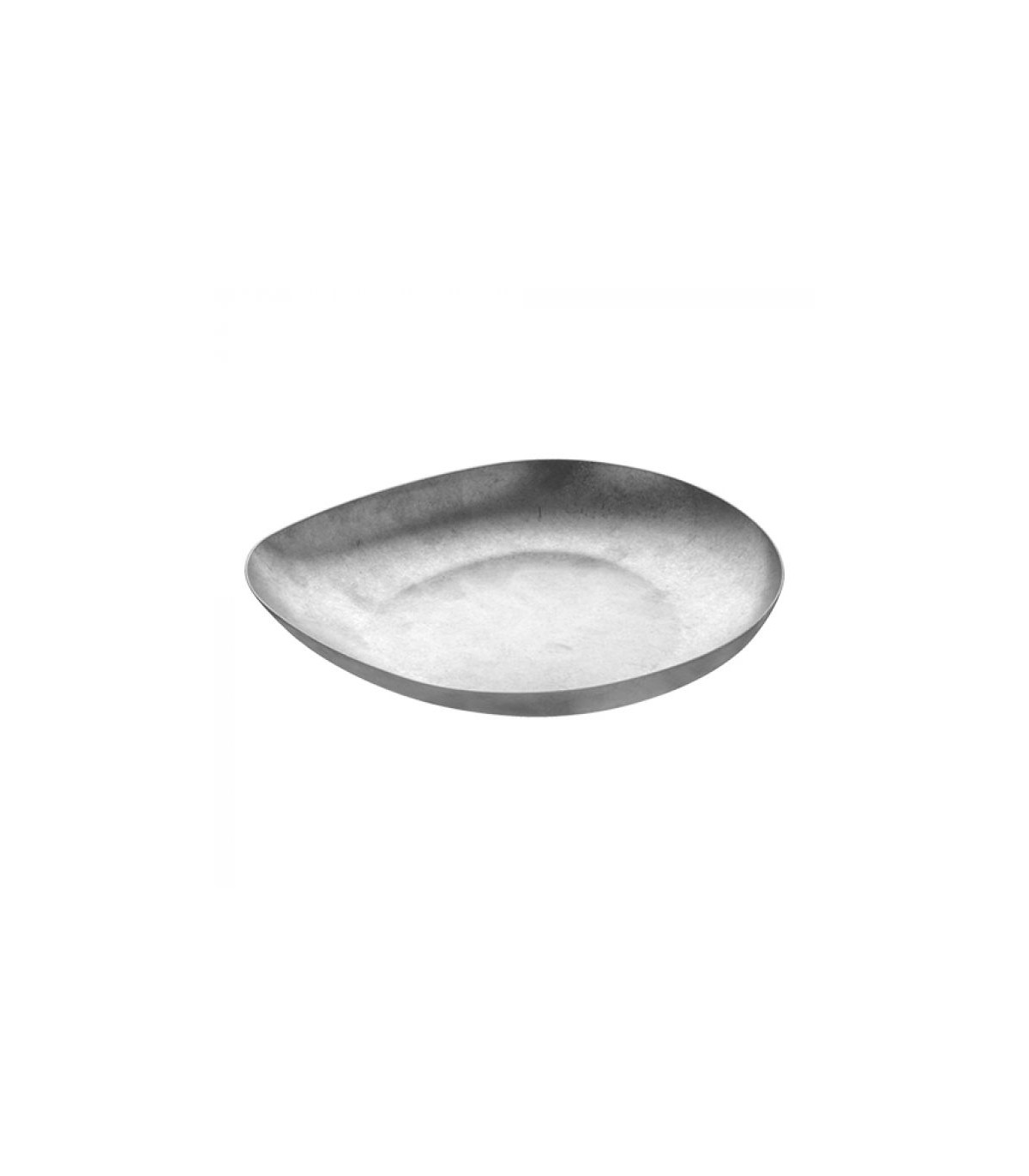 ASSIETTE DE SERVICE INOX 22X19CM dans INOX