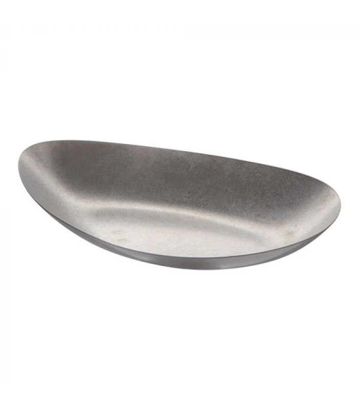 ASSIETTE DE SERVICE INOX 30X20CM dans INOX