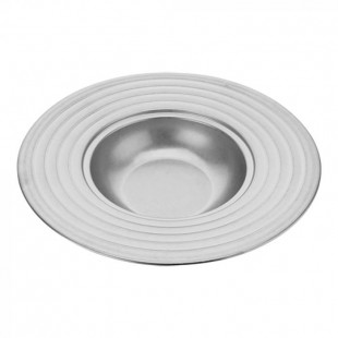 ASSIETTE DE SERVICE INOX Ø26CM dans INOX