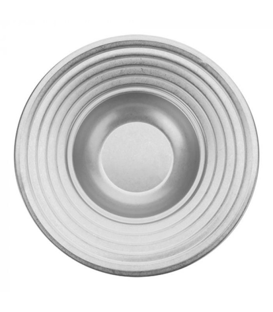 ASSIETTE DE SERVICE INOX Ø26CM dans INOX
