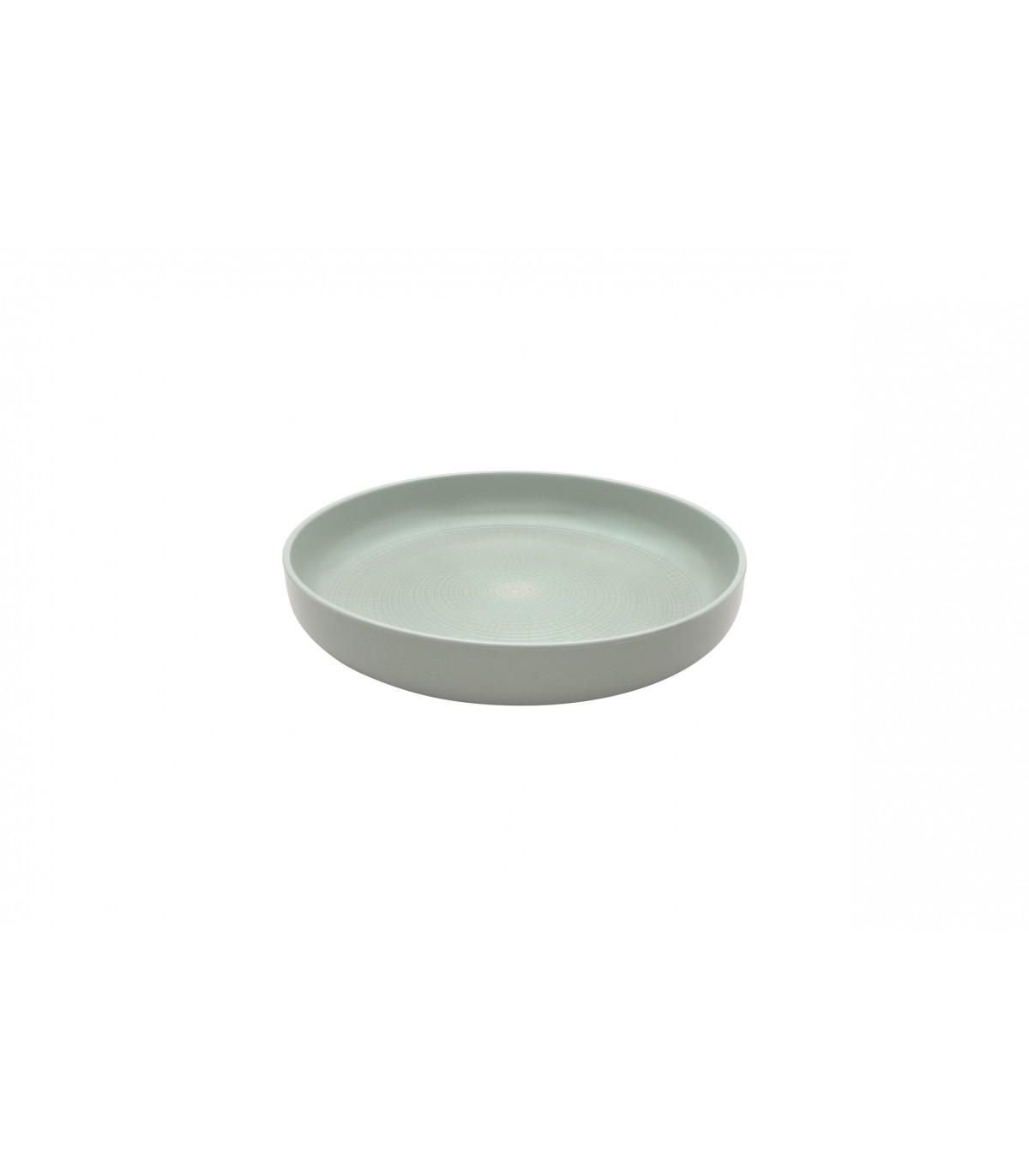 ASSIETTE COUPE Ø22CM MODULO NATURE JADE DEGRENNE dans MODOLO