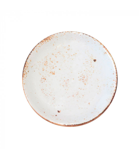 ASSIETTE SALSA BLANC Ø22.9CM MELAMINE ADRIER dans MELAMINE