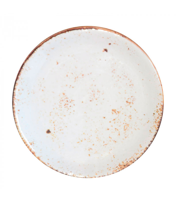 ASSIETTE SALSA BLANC Ø27.9CM MELAMINE ADRIER dans MELAMINE