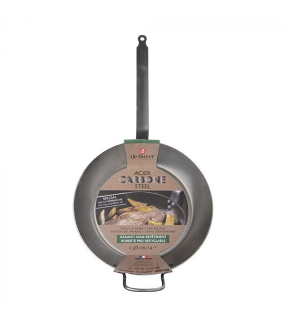 POELE LYONNAISE EXTRA-FORTE Ø36CM DE BUYER dans POELES DE BUYER