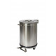 POUBELLE INOX 50LT POUR LIQUIDE