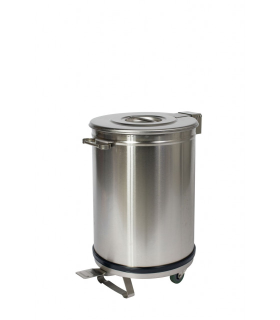 POUBELLE INOX 100LT POUR LIQUIDE dans POUBELLES