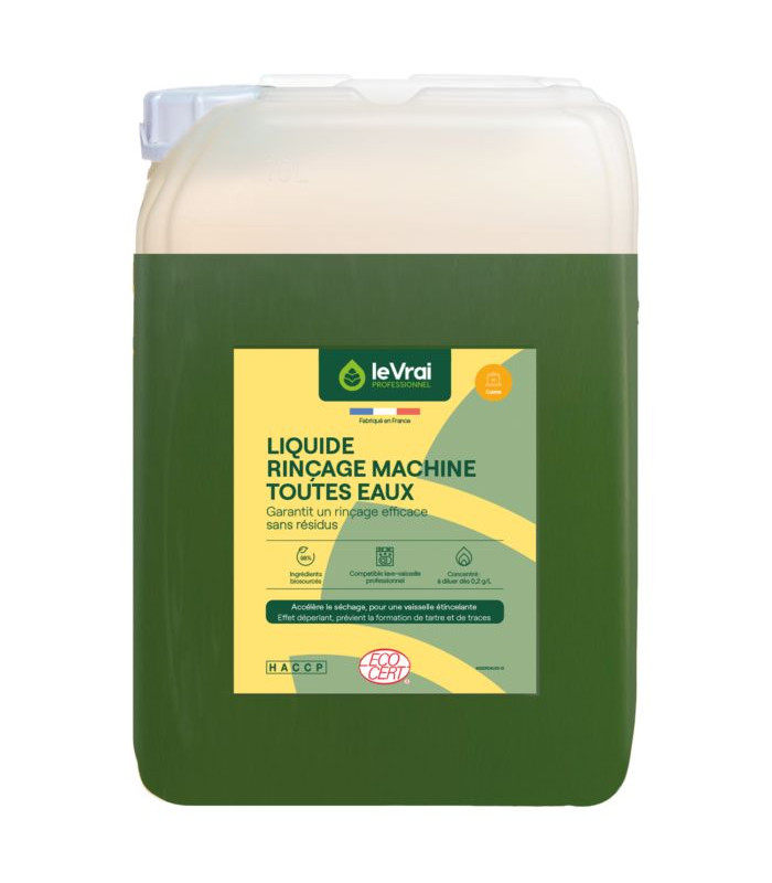 RINCAGE MACHINE 10L ECOCERT ACTION PIN dans LAVE VAISSELLE