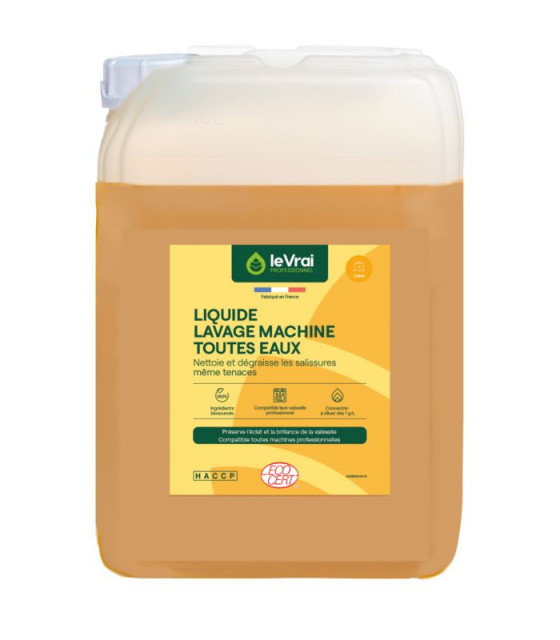 LIQUIDE LAVAGE MACHINE 10LT ECOCERT ACTION PIN dans LAVE VAISSELLE