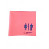 LAVETTE HACCP PICTOGRAMMES SANITAIRES ROSE dans CHIFFON