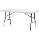 TABLE RECTANGULAIRE  BLANCHE CONGRES 183X76 HT74CM
