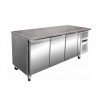 TOUR PATISSIER 600X400 3 PORTES POSITIF DESSUS GRANIT AMATIS dans TABLES REFRIGEREES