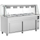 MEUBLE BAIN-MARIE SUR PLACARD 5GN1/1 INOMAK